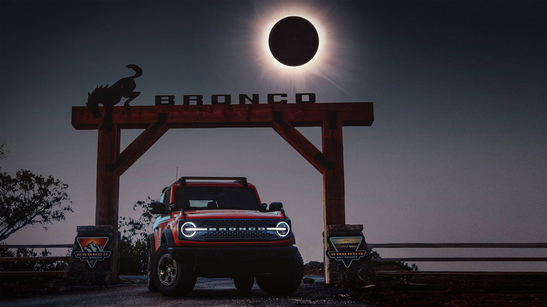 Bronco and Bronco Sport customers can sign up for a limited availability, special viewing opportunity to experience the total solar eclipse on April 8 at Bronco Off-Roadeo, near the center point for the best viewing as the eclipse passes over Texas.