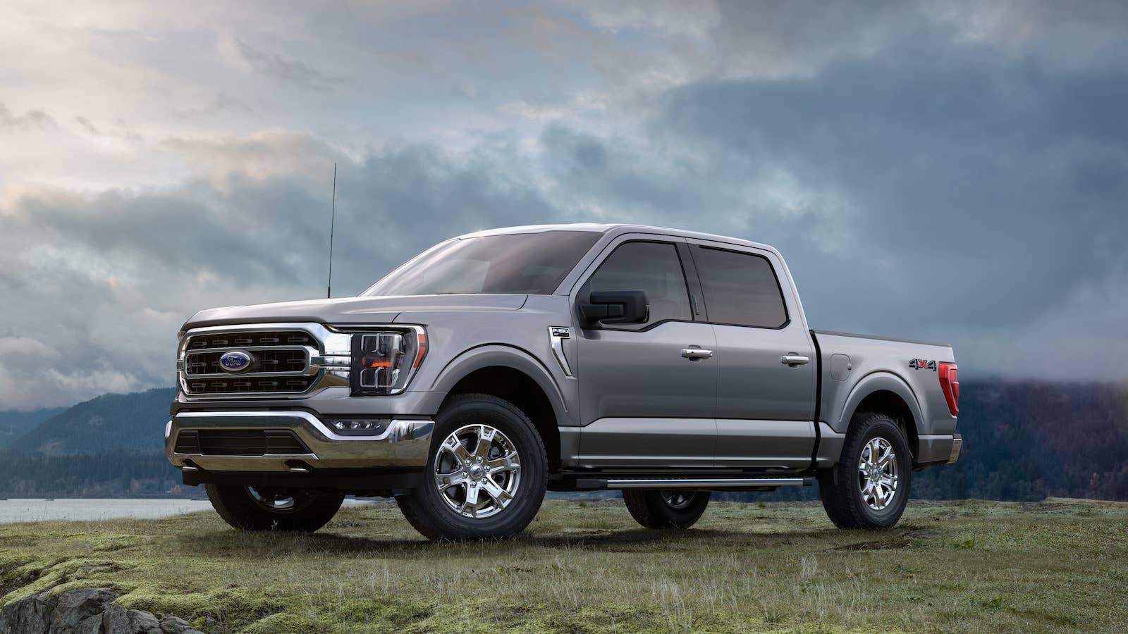 All-new F-150 Platinum in Iconic Silver.