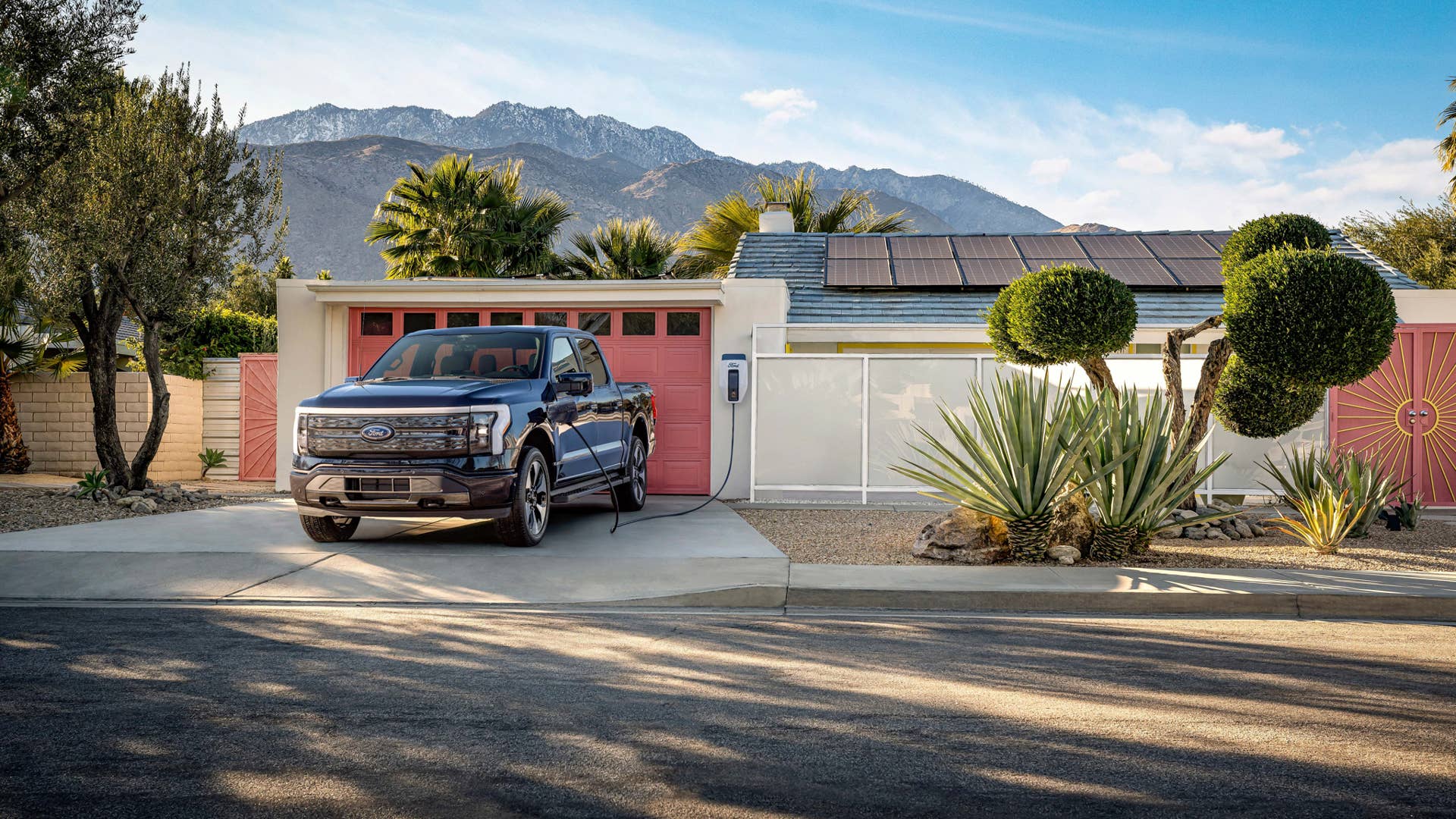 F-150 Lightning with available Ford Intelligent Backup Power can provide power and security during an electrical outage – the first electric truck in the U.S. to offer this capability; in the future, new features will offer additional ways to manage energy use and potentially save on energy costs