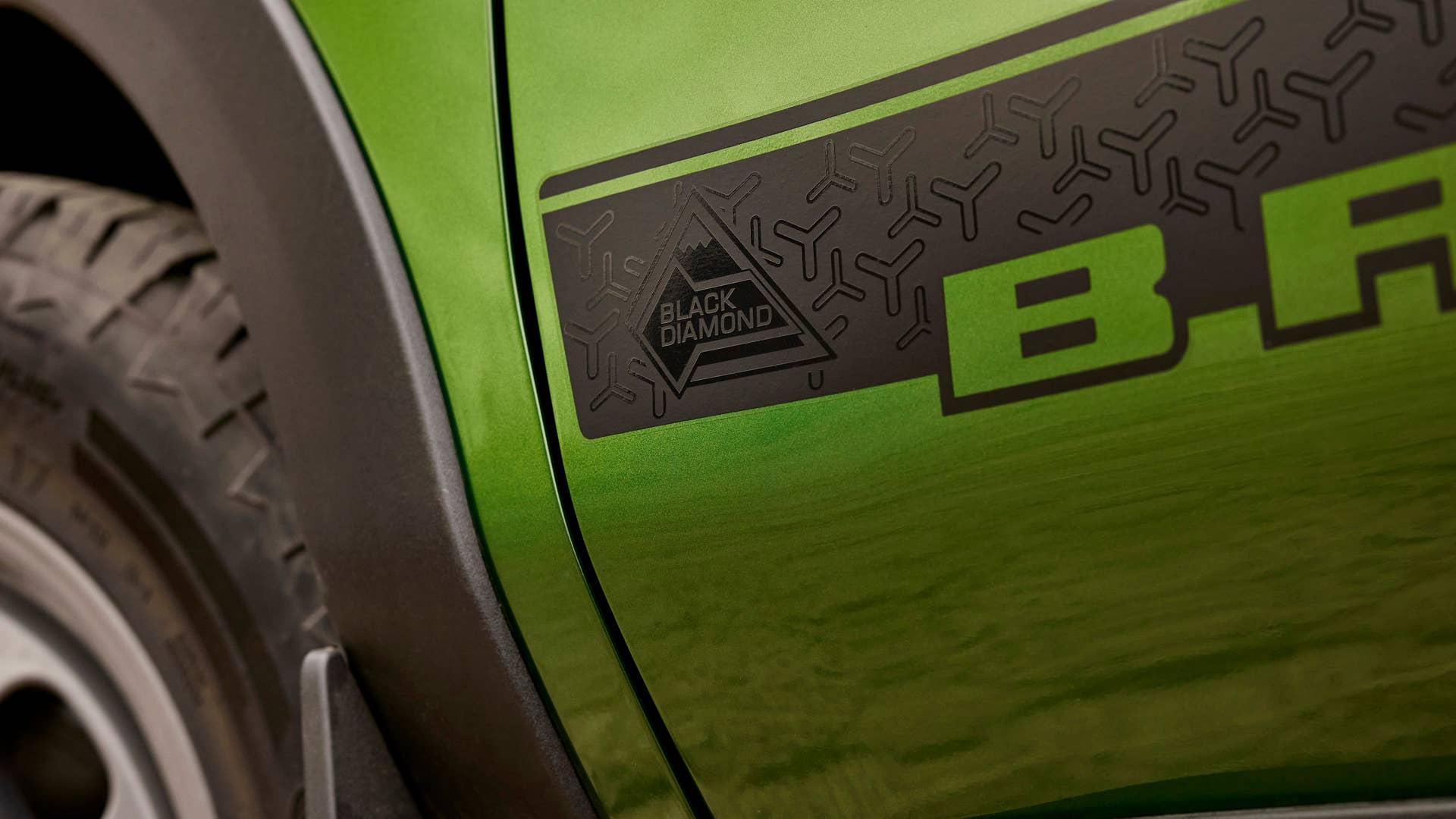 Optional equipment shown.   Limited Availability. 2023 Bronco Sport Black Diamond Off-Road Package available April 2023. (courtesy Bronco Nation)