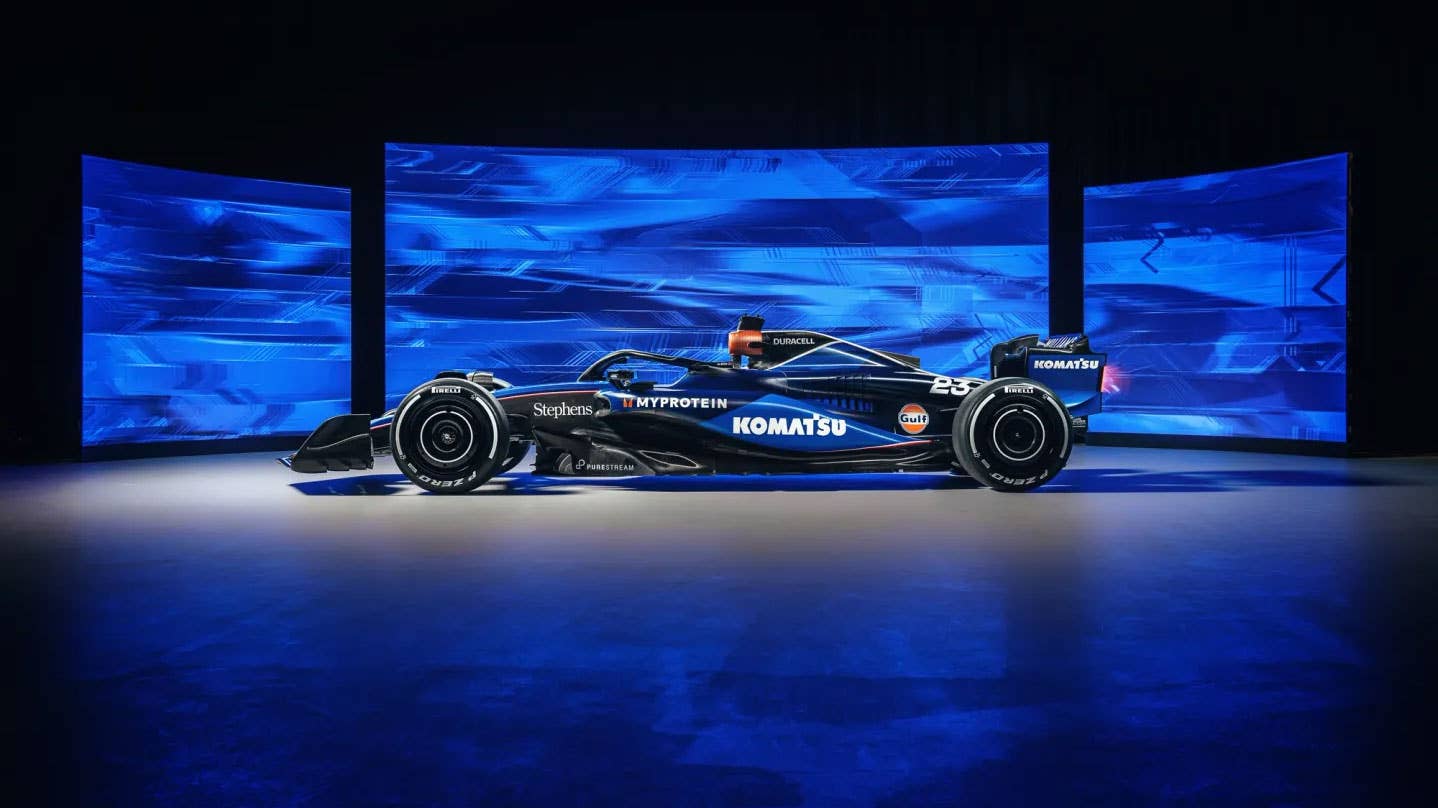 Williams F1 debuts FW46 livery that looks to the past and future - Autoblog