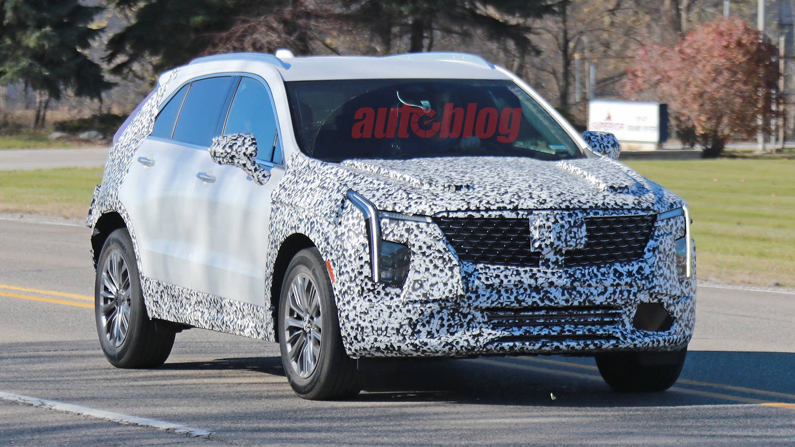 2024 Cadillac XT4 prototype