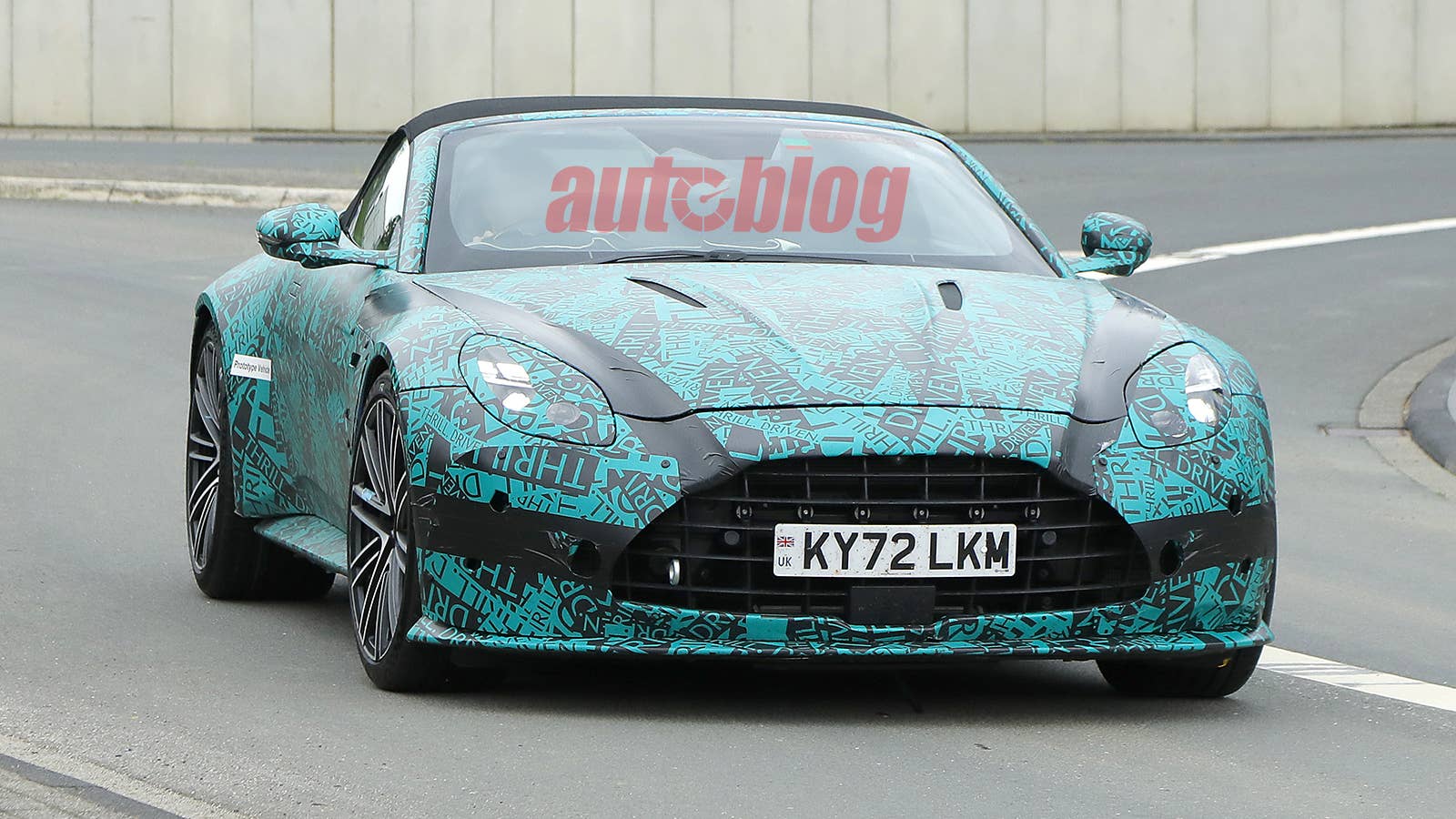 Aston Martin Vantage Volante prototype