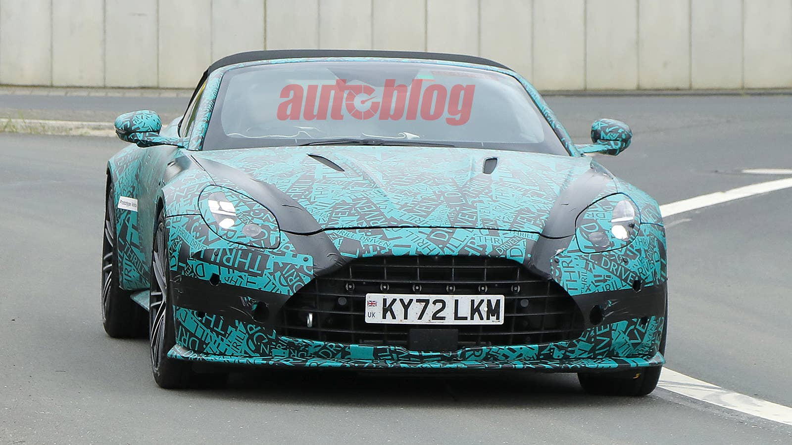 Aston Martin Vantage Volante prototype