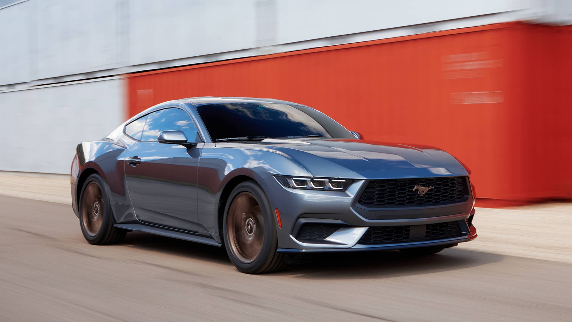 Pre-production vehicles shown. Closed course. Professional driver.