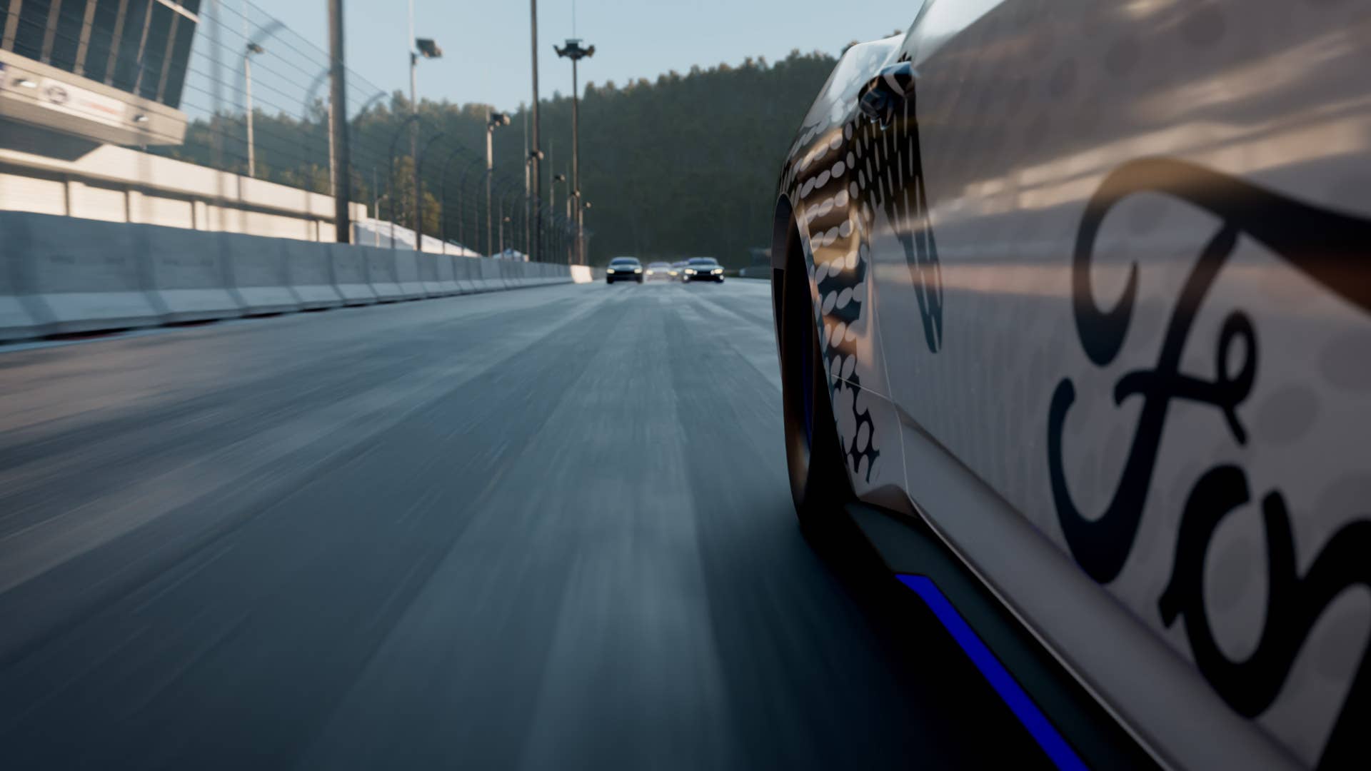 Closed course. Professional driver. Preproduction computer-generated images shown.