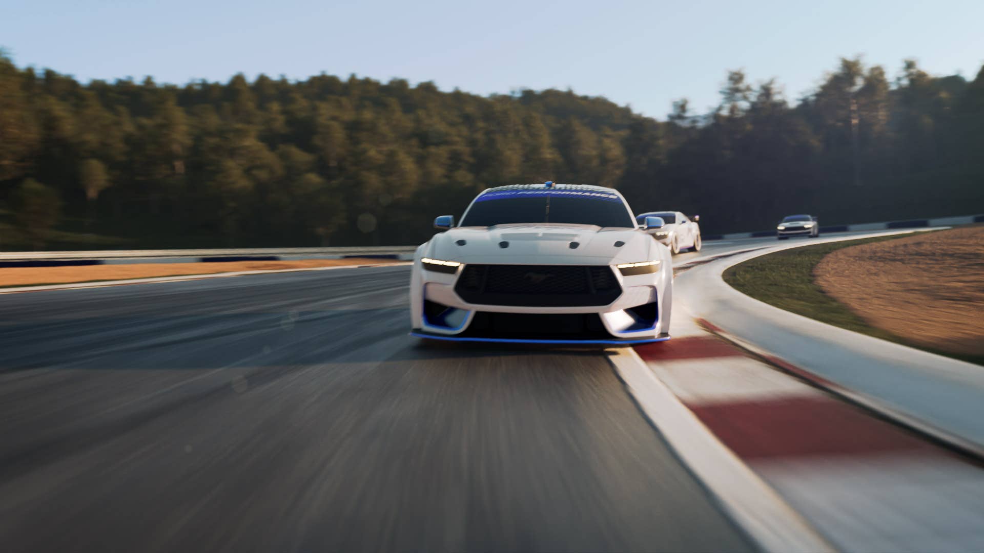 Closed course. Professional driver. Preproduction computer-generated images shown.