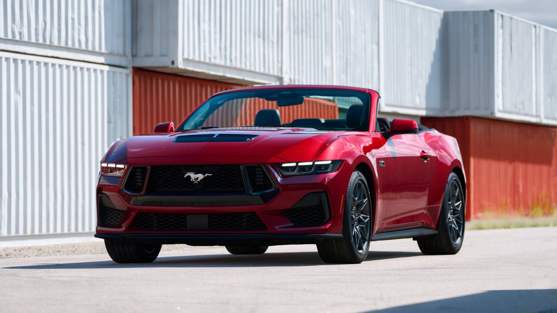 Pre-production vehicles shown.