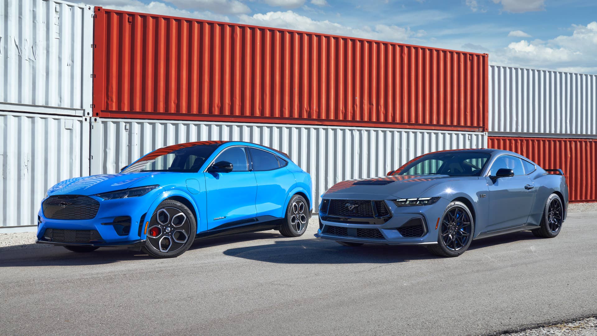 Pre-production vehicles shown.