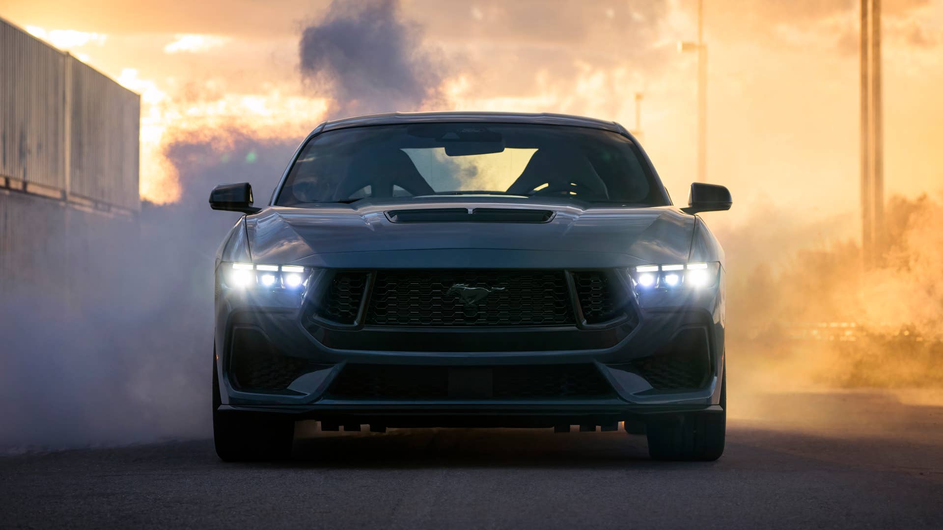 Pre-production vehicles shown.