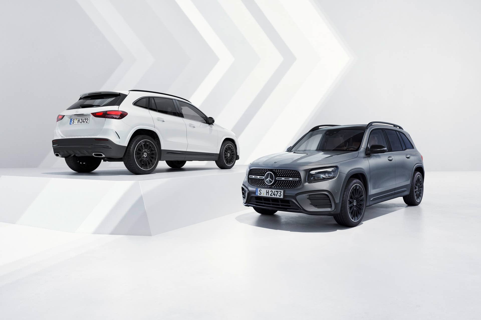 2024 Mercedes-Benz GLA and 2024 Mercedes-Benz GLB