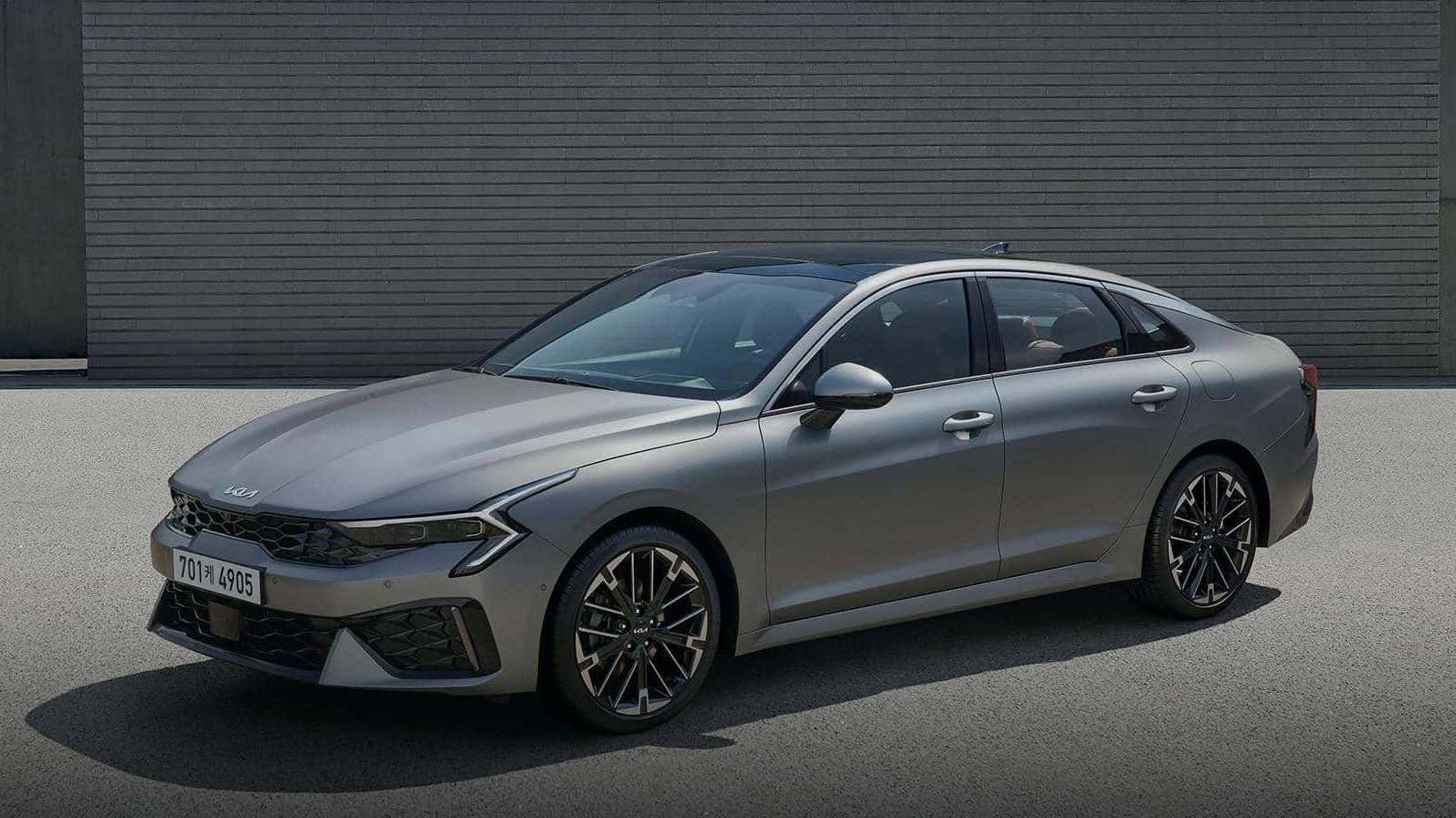 Facelifted Kia K5 for South Korea previews evolved design language