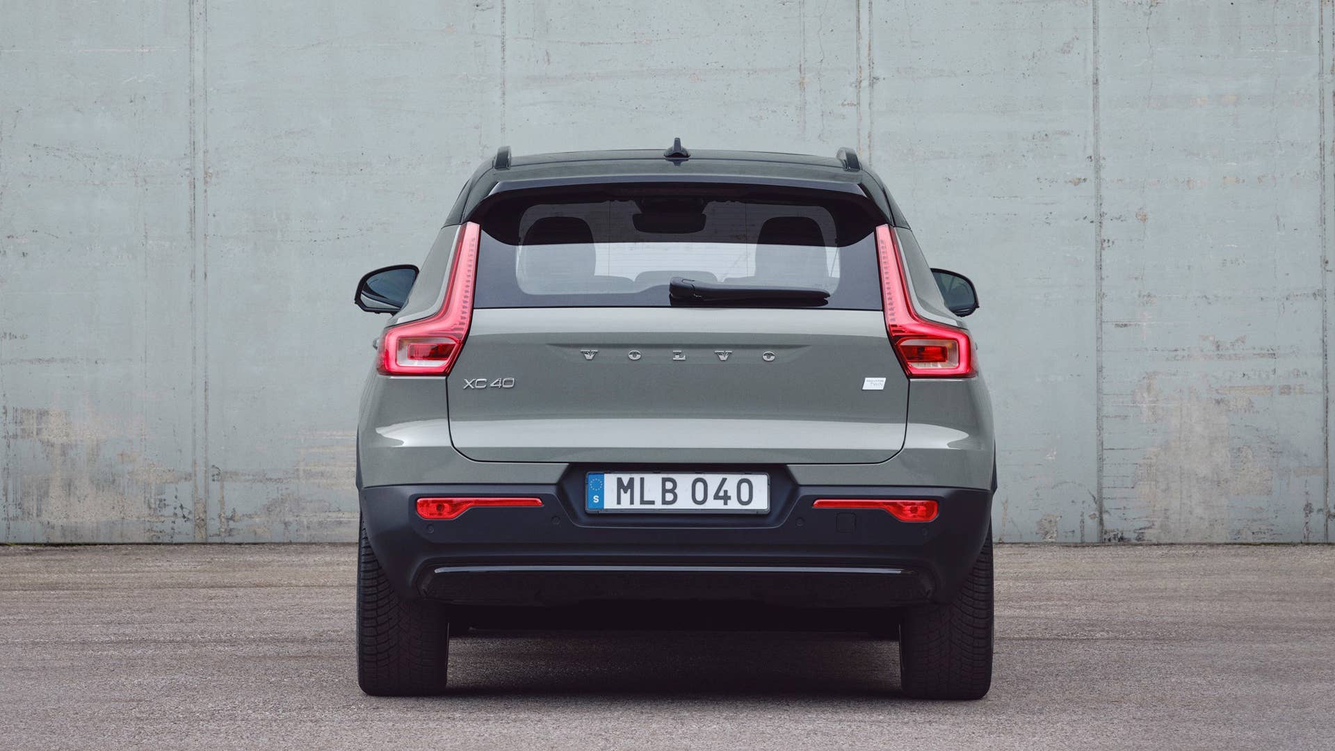 XC40 Recharge Twin, Sage Green