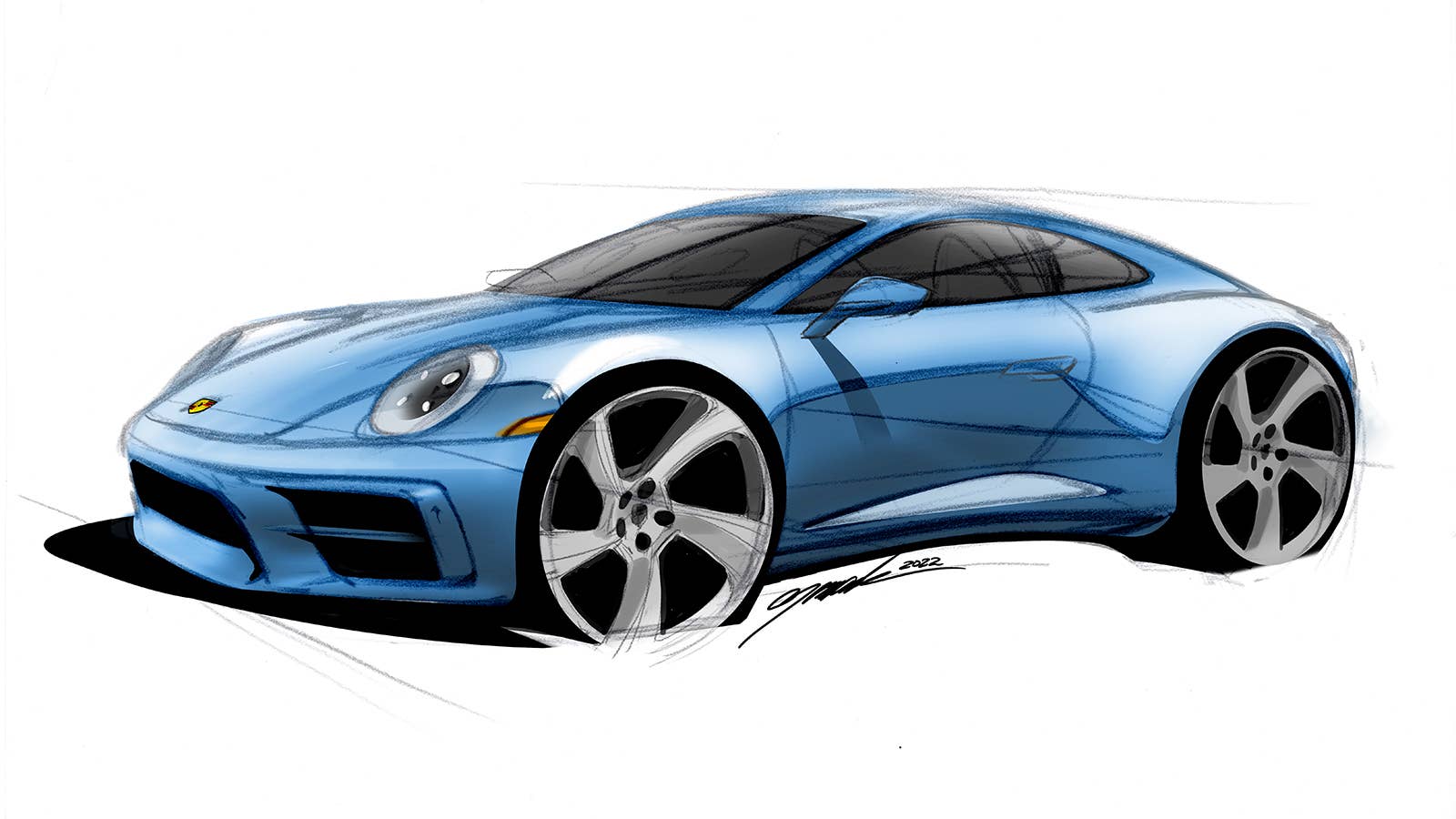 Sally 911 special edition concept rendering