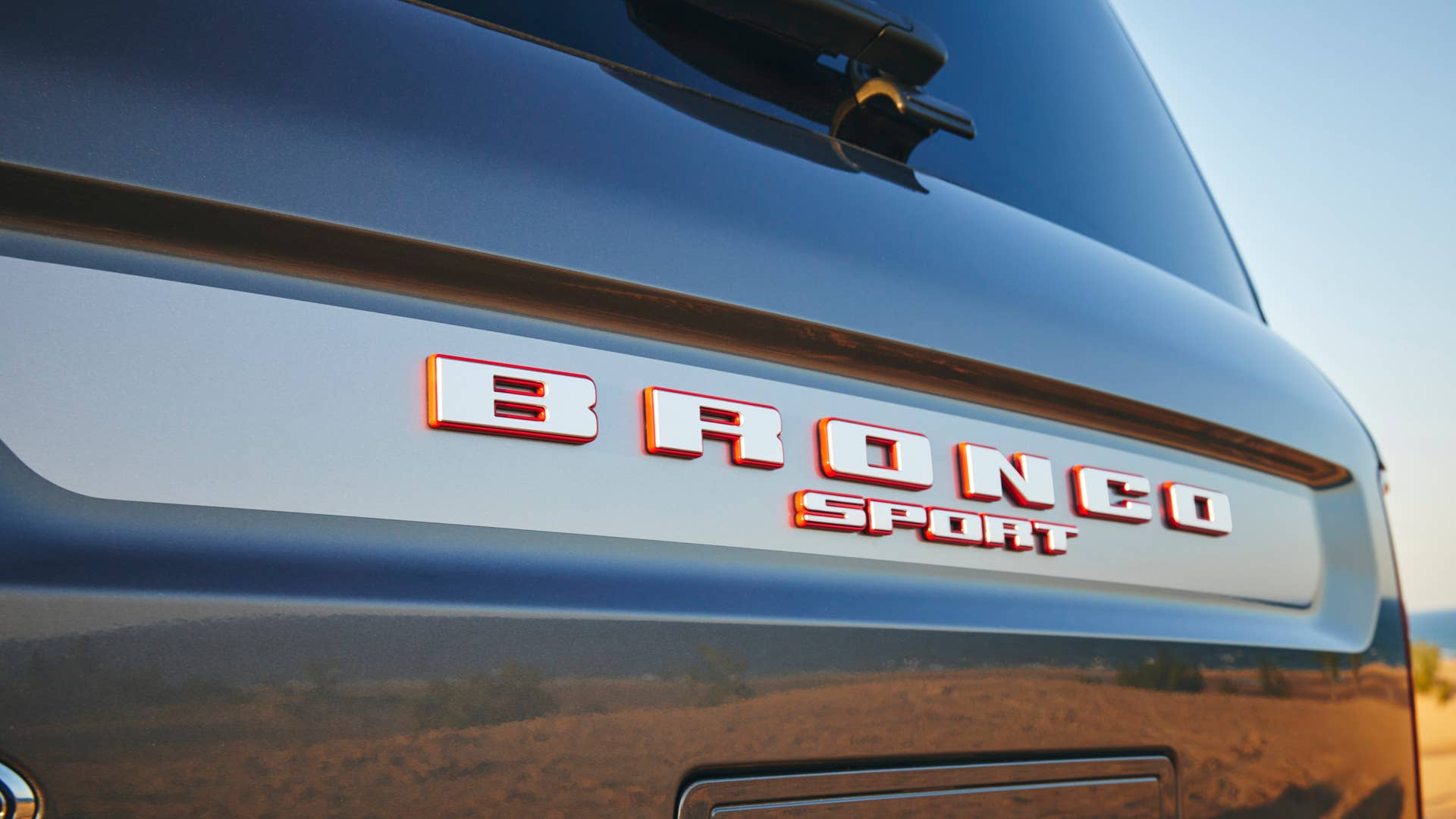 Preproduction Bronco Sport Free Wheeling with optional equipment shown