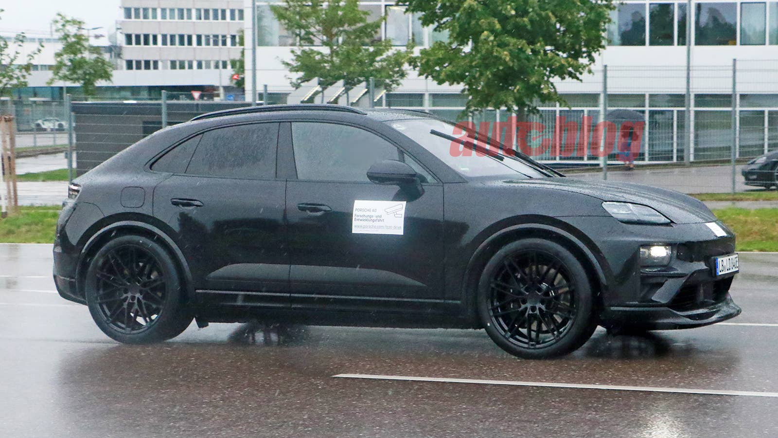 Porsche Macan EV prototype