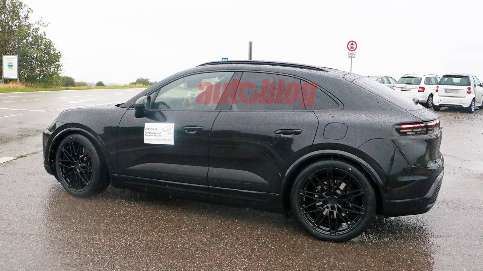Porsche Macan EV prototype