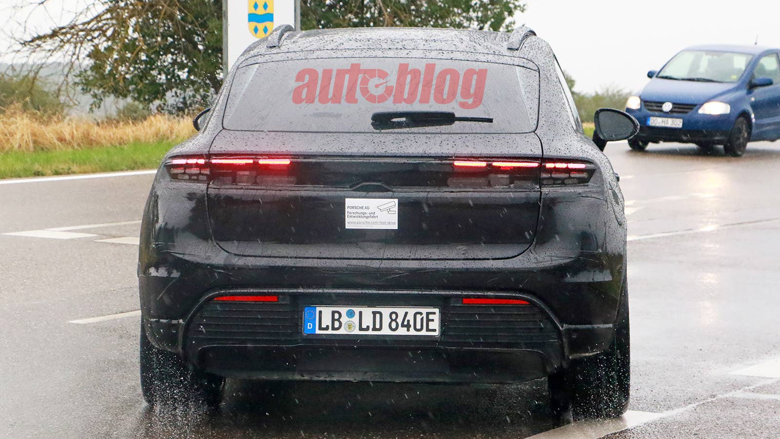 Porsche Macan EV prototype