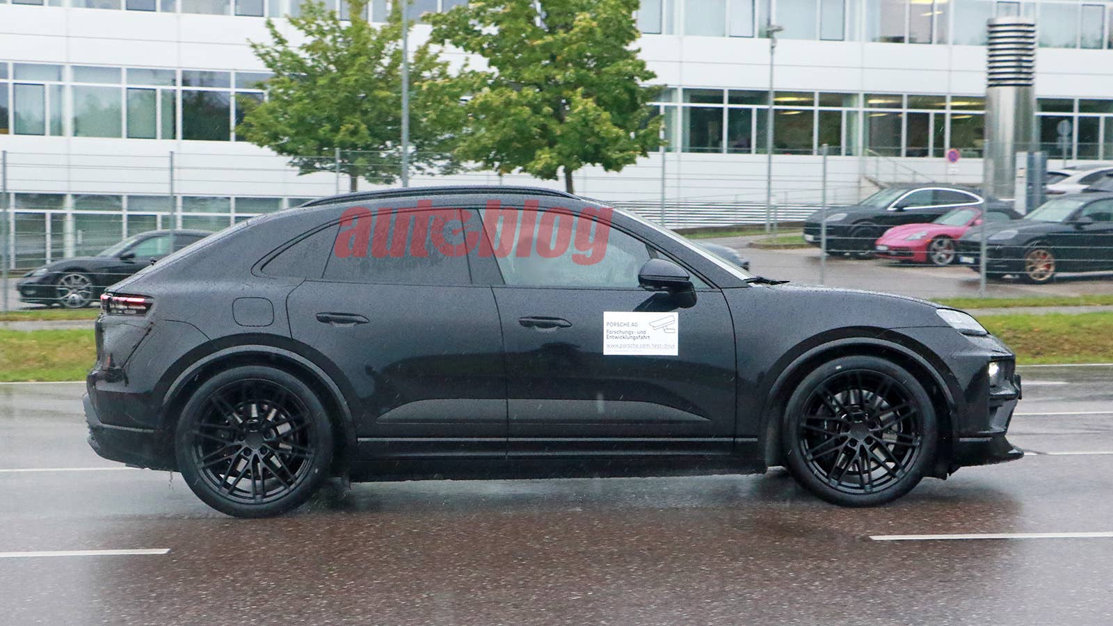 Porsche Macan EV prototype