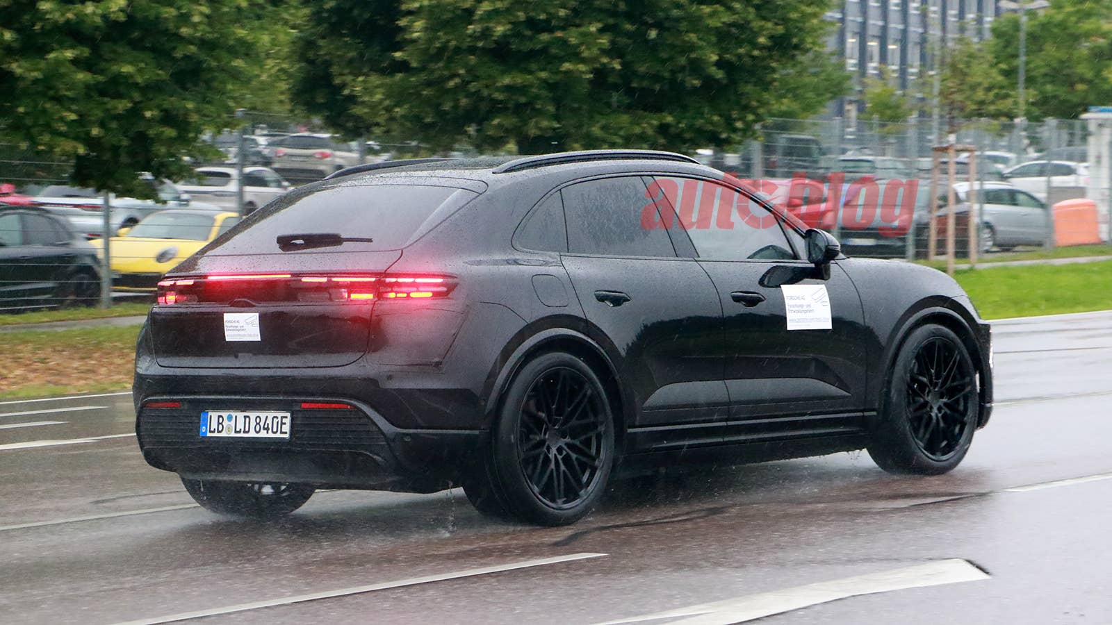 Porsche Macan EV prototype