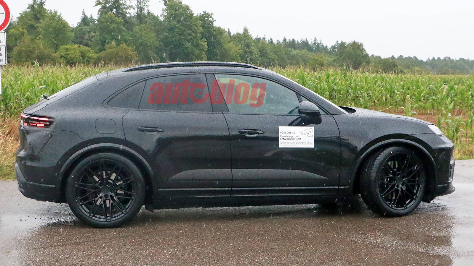 Porsche Macan EV prototype