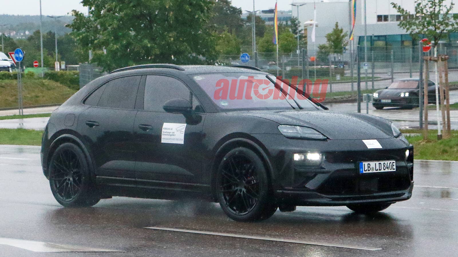 Porsche Macan EV prototype