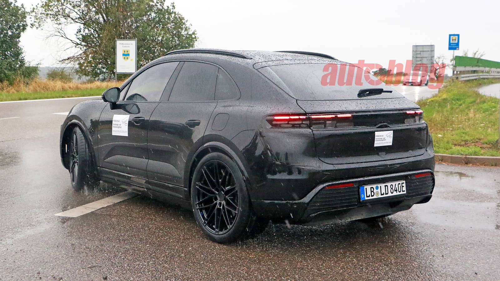 Porsche Macan EV prototype