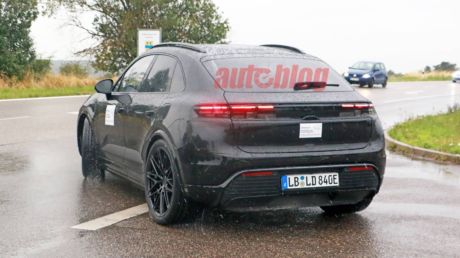 Porsche Macan EV prototype