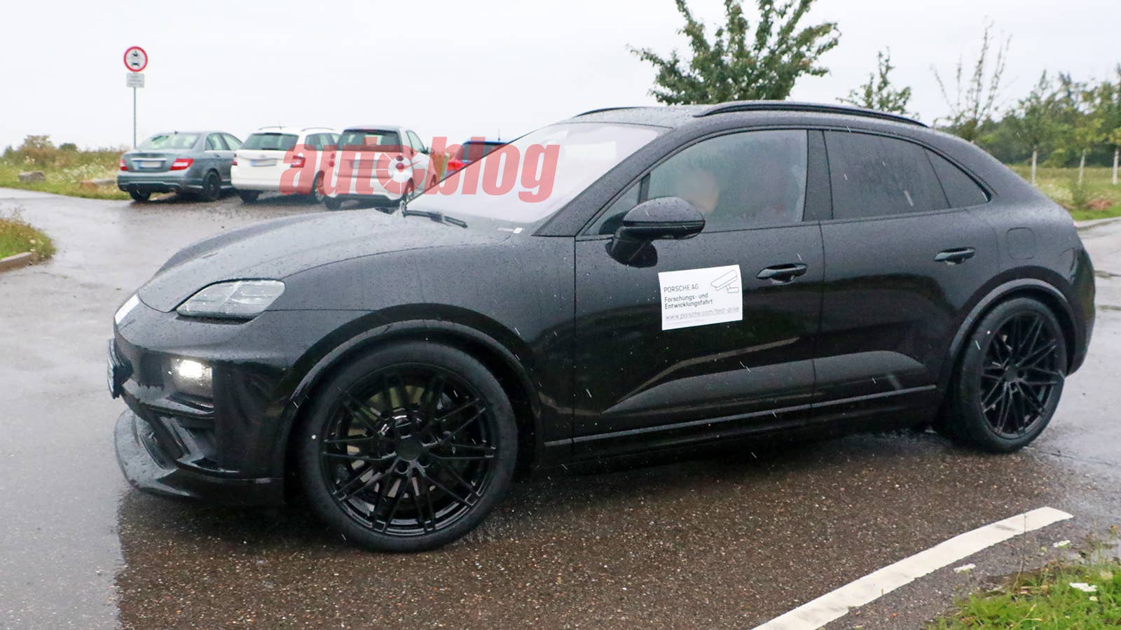 Porsche Macan EV prototype