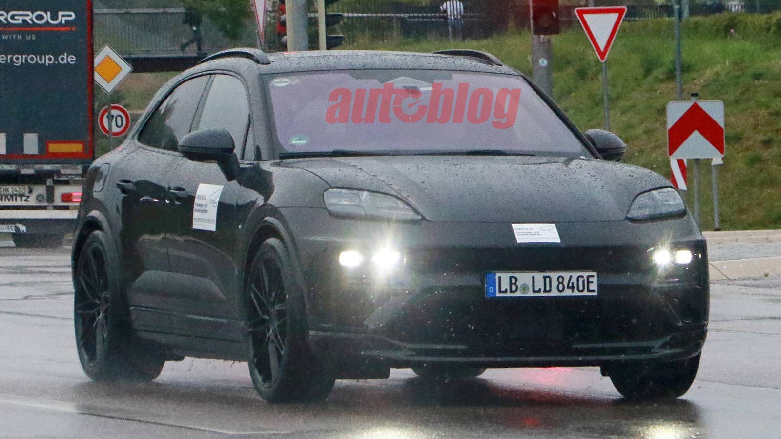 Porsche Macan EV prototype