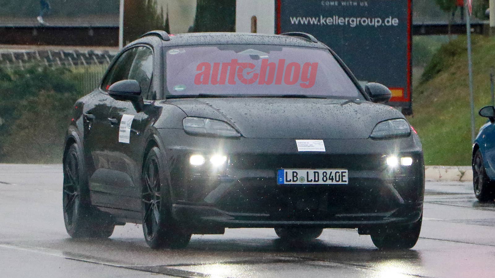 Porsche Macan EV prototype