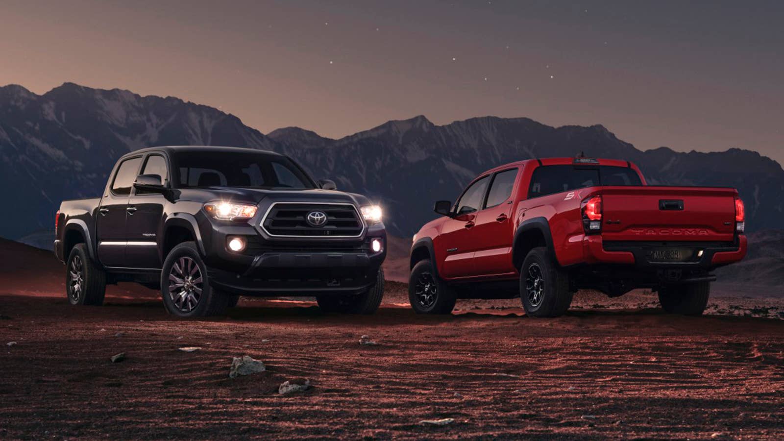 2023 Toyota Tacoma Chrome Package and SX Package
