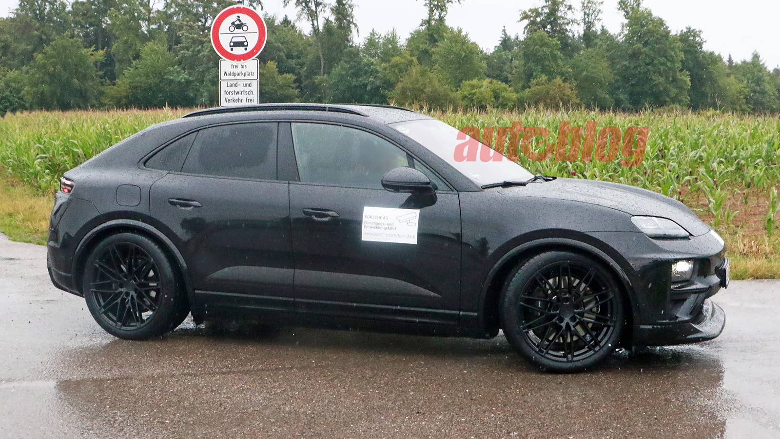 Porsche Macan EV prototype