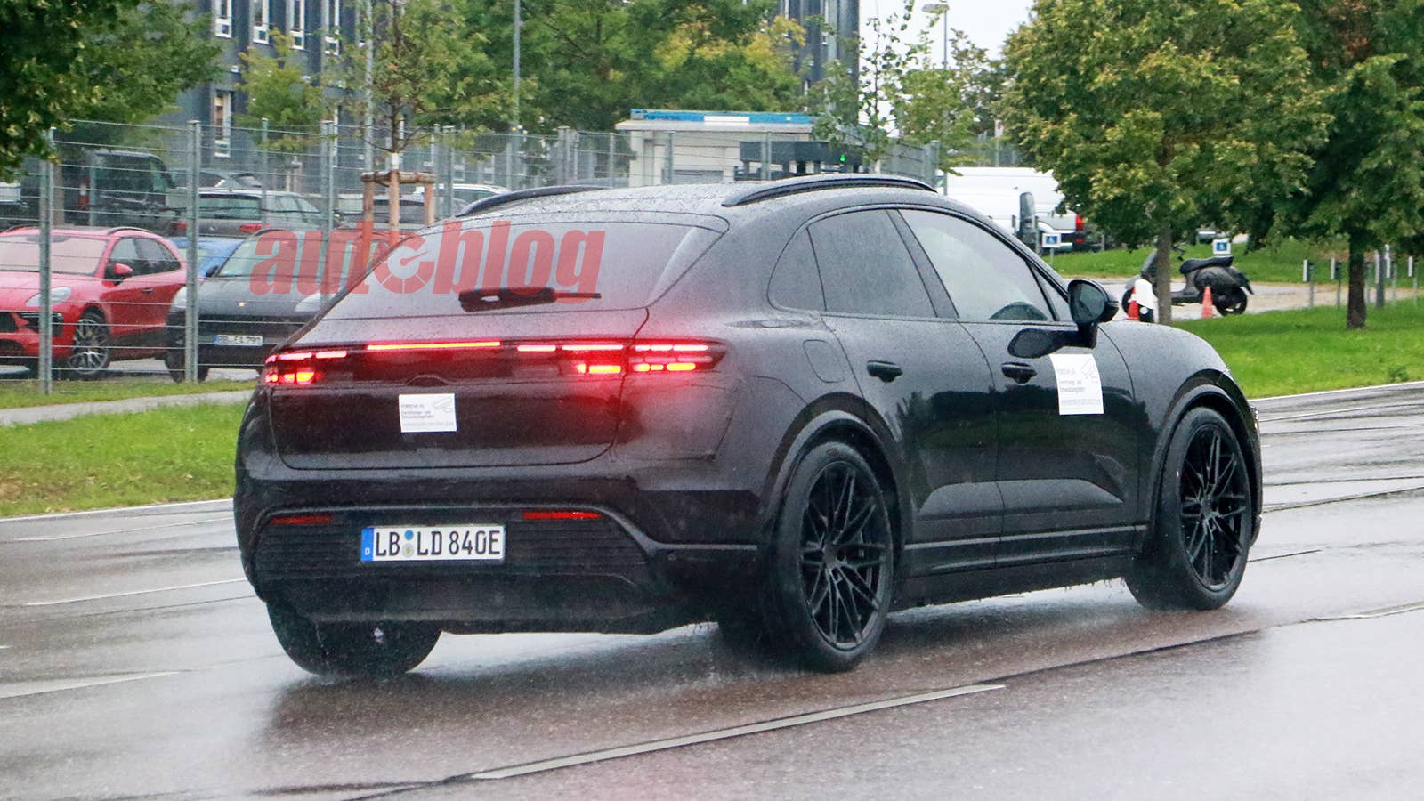 Porsche Macan EV prototype