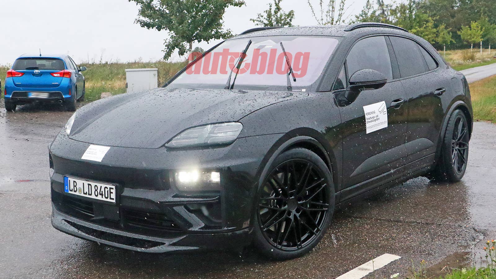 Porsche Macan EV prototype