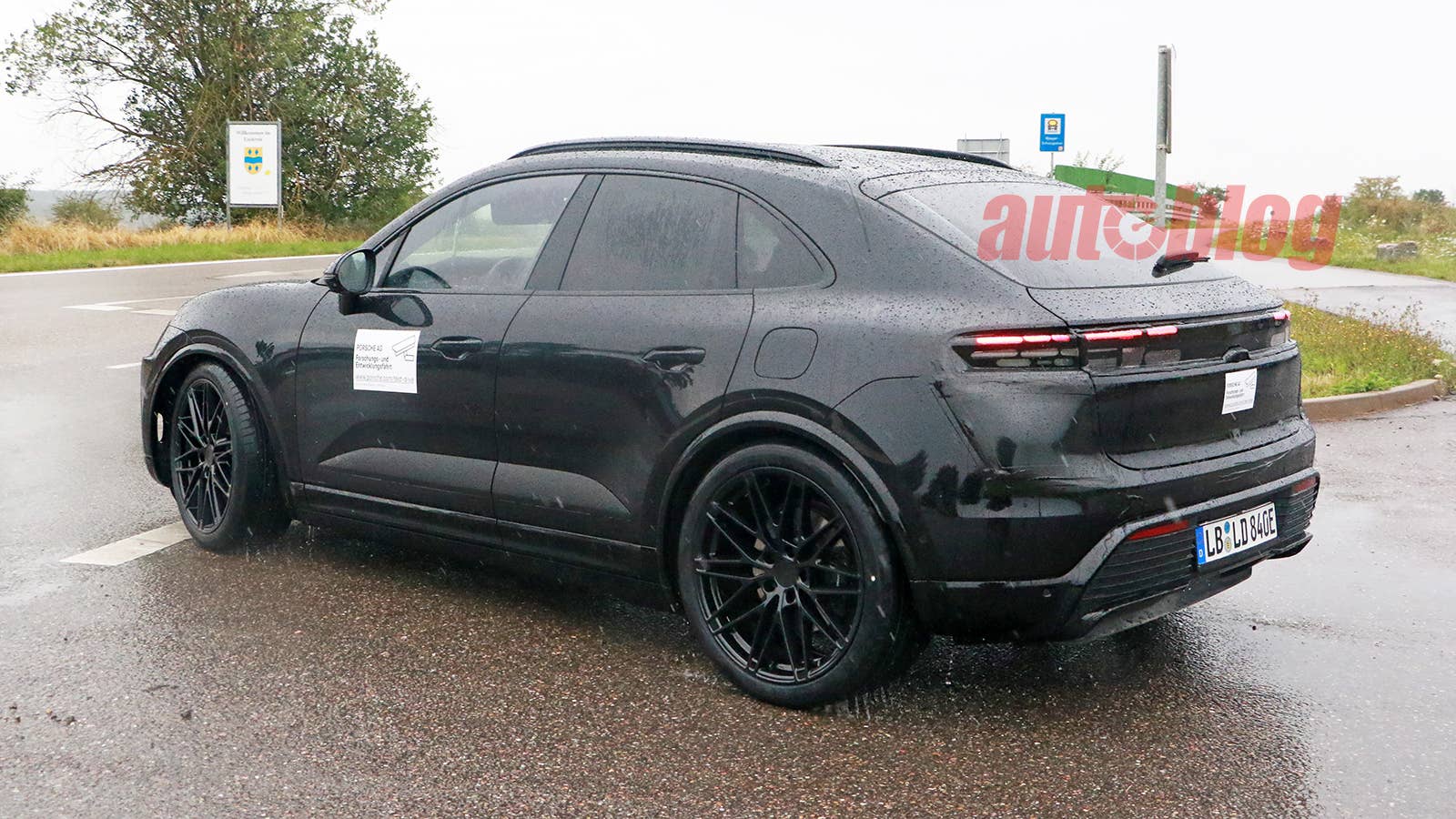 Porsche Macan EV prototype
