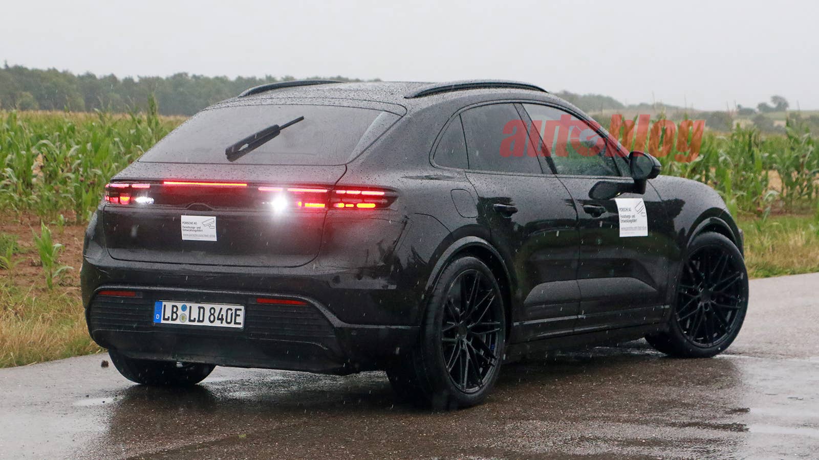 Porsche Macan EV prototype