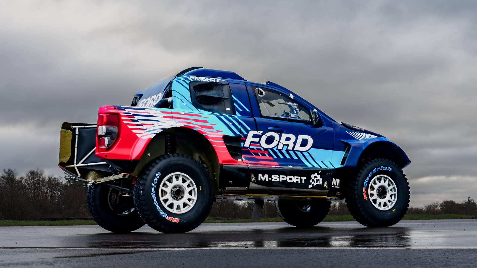 The M-Sport Ranger ahead of Dakar 2024.