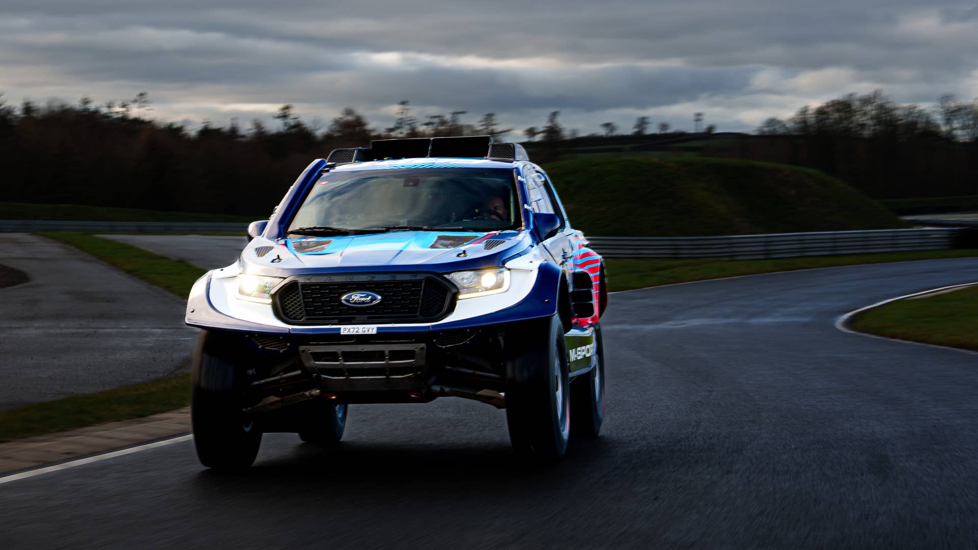 The M-Sport Ranger ahead of Dakar 2024.