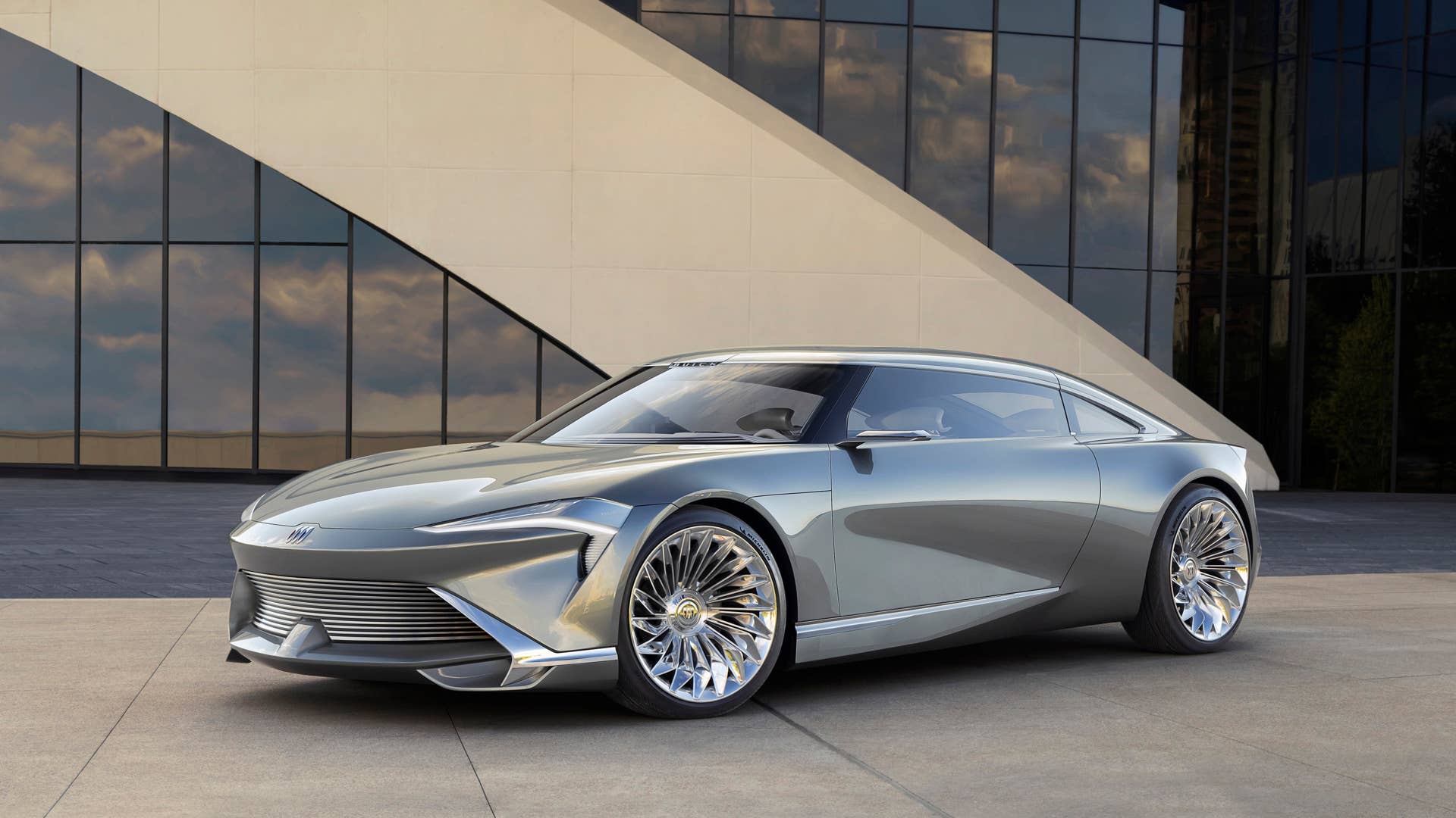 The Buick Wildcat EV concept conveys the all-new design language that will influence Buick production models for the foreseeable future as the brand transitions to an all-electric future.