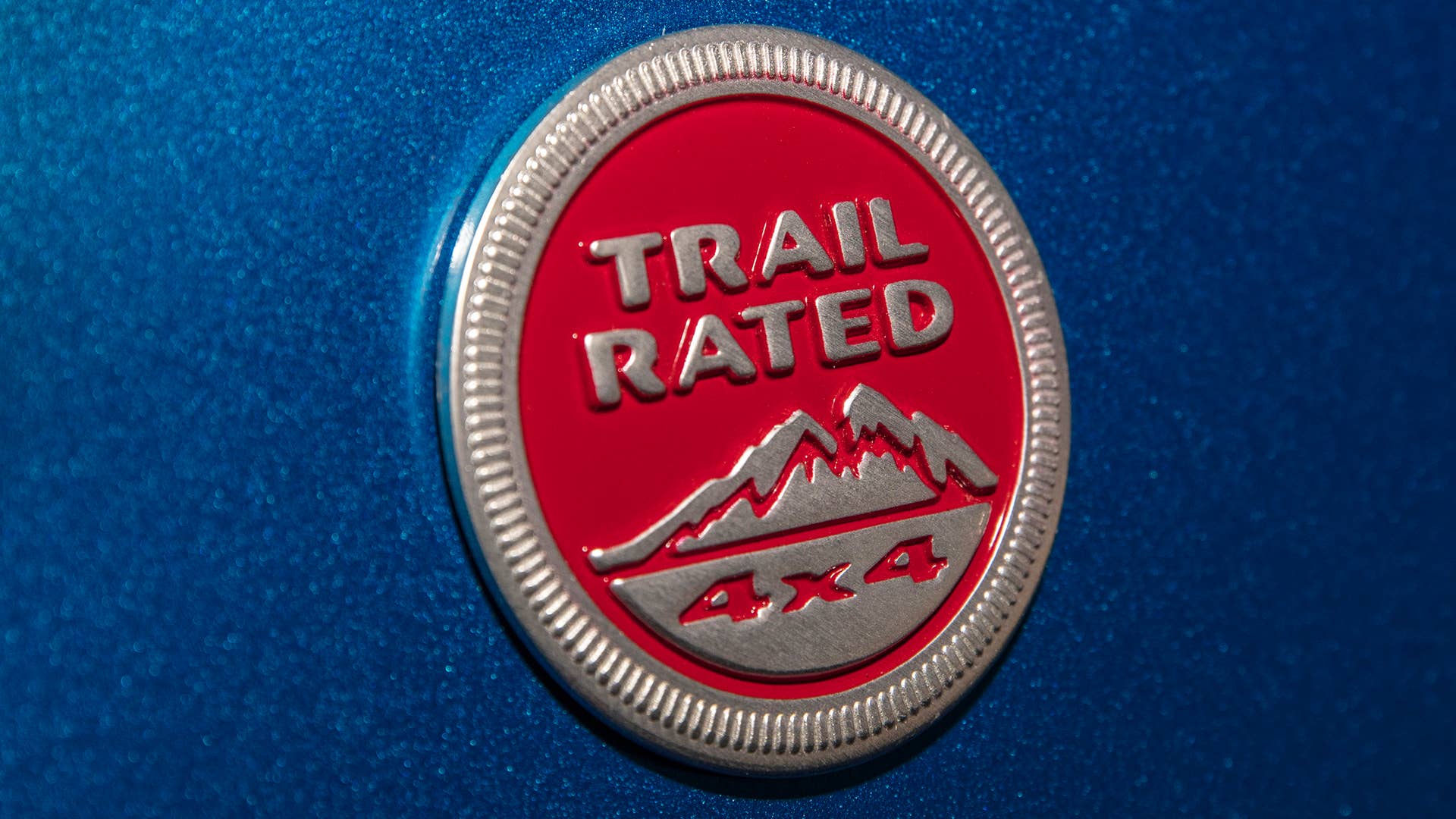 2023 Jeep® Cherokee Trailhawk badge