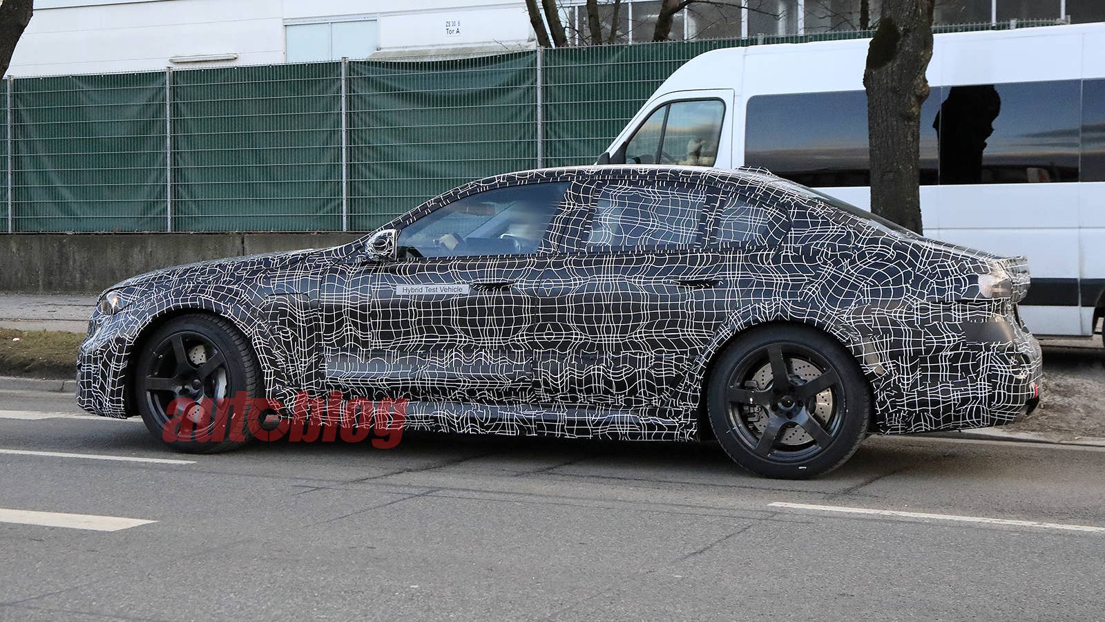 BMW M5 hybrid prototype