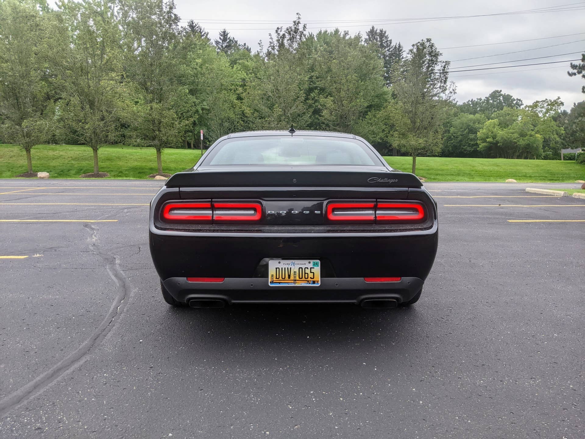 Dodge Challenger Black Ghost