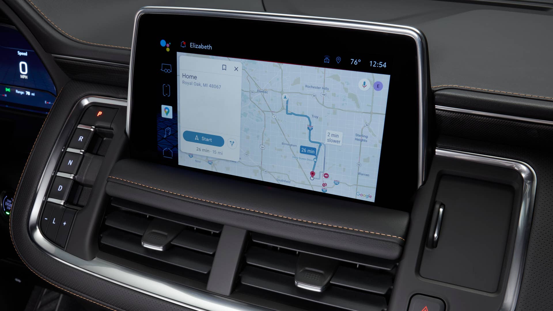 2022 GMC Yukon AT4 with 12-inch Digital Driver Information Center and Google Built-In Infotainment