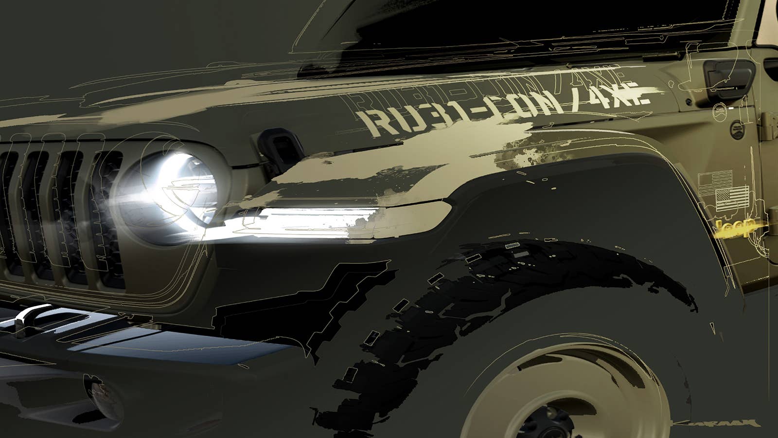The Jeep® brand loves a good trip down memory lane, especially during Easter Jeep Safari. This year, the Jeep design team is hard at work on an off-roader that pays homage to a Jeep vehicle of the past. Hint, it blends military grit and determination with 4xe electric vehicle technology.