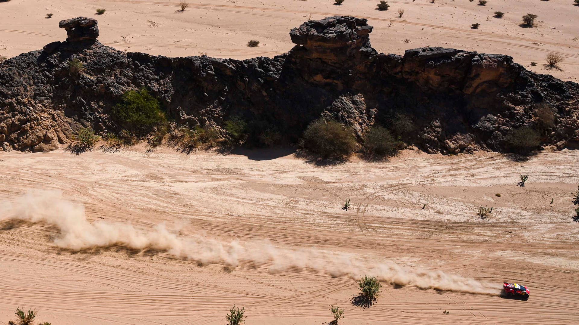 211 Loeb Sébastien (fra), Lurquin Fabian (bel), Bahrain Raid Xtreme, BRX Prodrive Hunter T1+, Auto FIA T1/T2, W2RC, action during the Stage 10 of the Dakar Rally 2022 between Wadi Ad Dawasir and Bisha, on January 12th 2022 in Bisha, Saudi Arabia - Photo Eric Vargiolu / DPPI