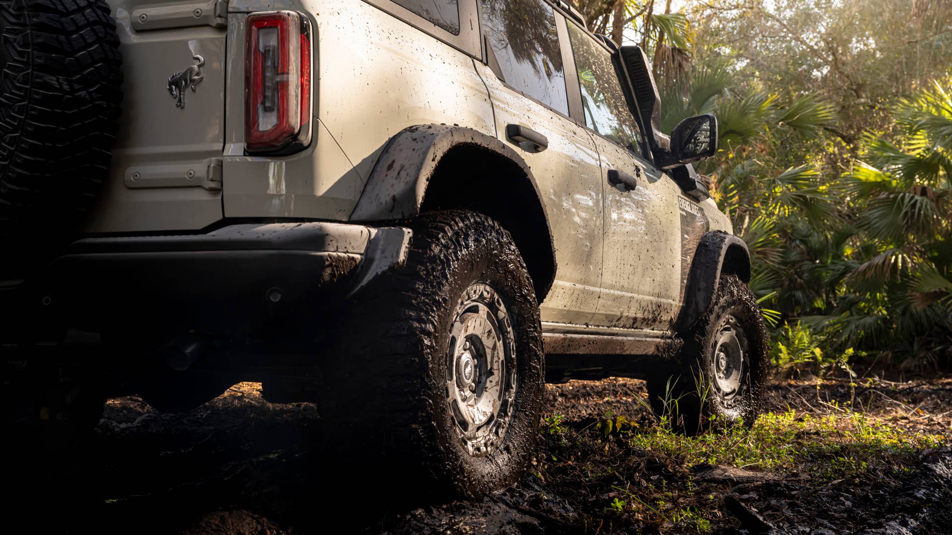 Preproduction model shown. Available summer 2022. Limited availability. Desert Sand paint is optional. Ford Accessories shown. Ford is committed to the preservation of the environment and treading lightly.
