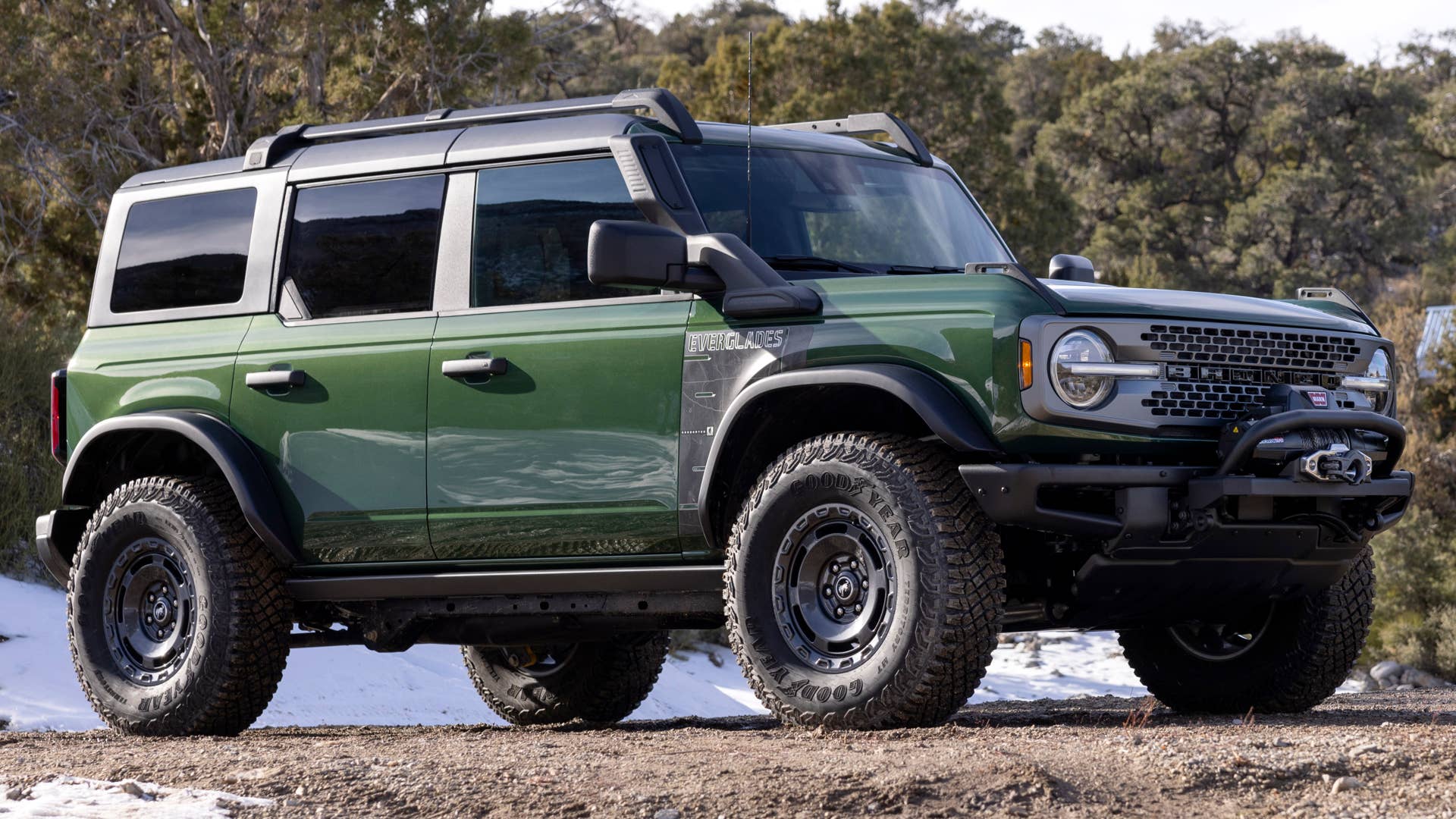 Preproduction model shown. Available summer 2022. Limited availability. Ford Accessories shown. Ford is committed to the preservation of the environment and treading lightly.
