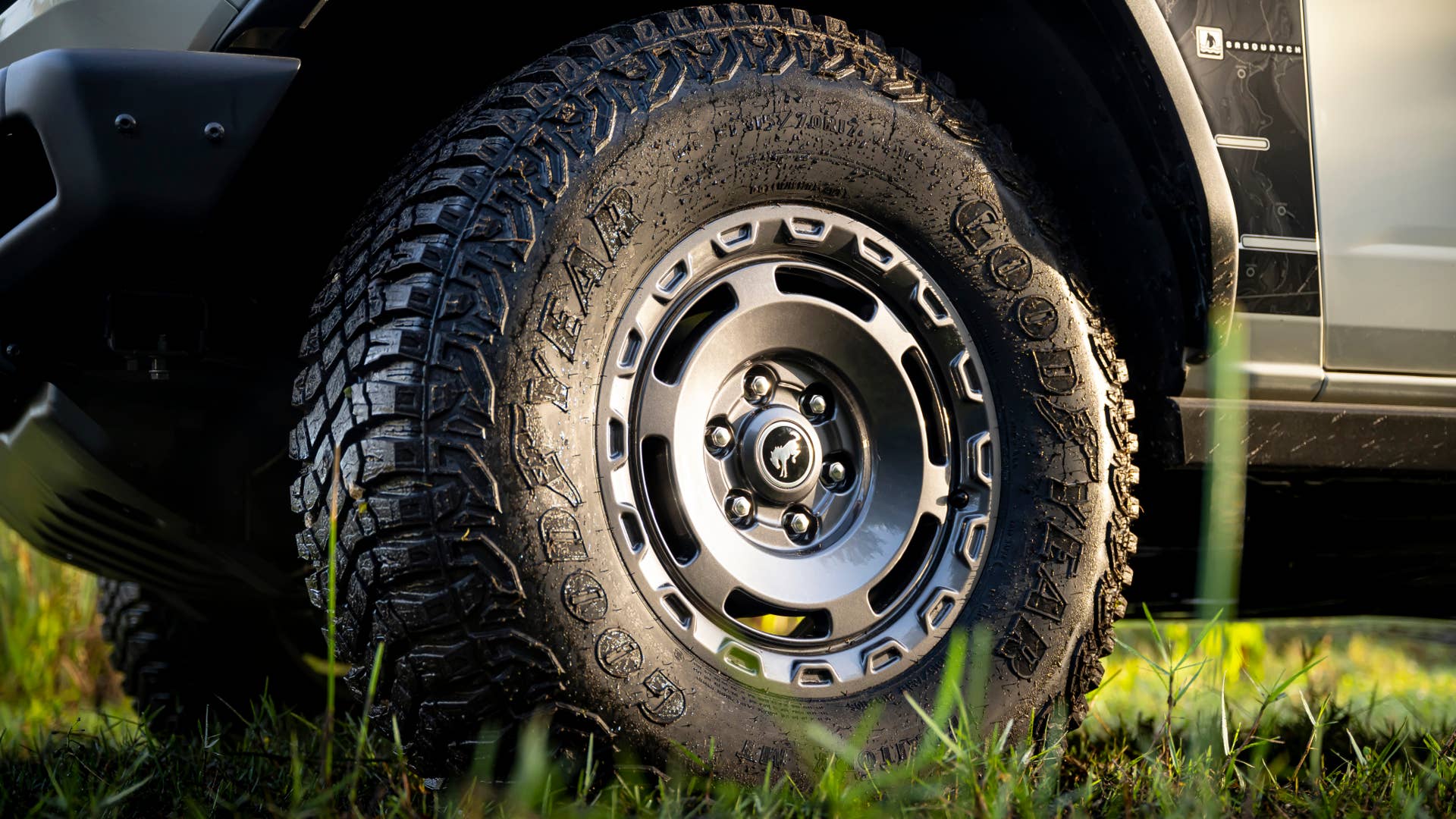 Preproduction model shown. Available summer 2022. Limited availability. Ford Accessories shown. Ford is committed to the preservation of the environment and treading lightly.