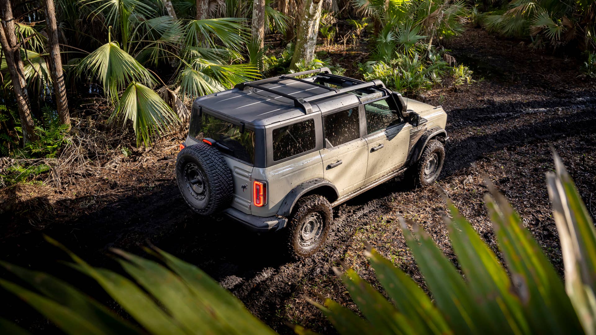 Preproduction model shown. Available summer 2022. Limited availability. Desert Sand paint is optional. Ford Accessories shown. Ford is committed to the preservation of the environment and treading lightly.